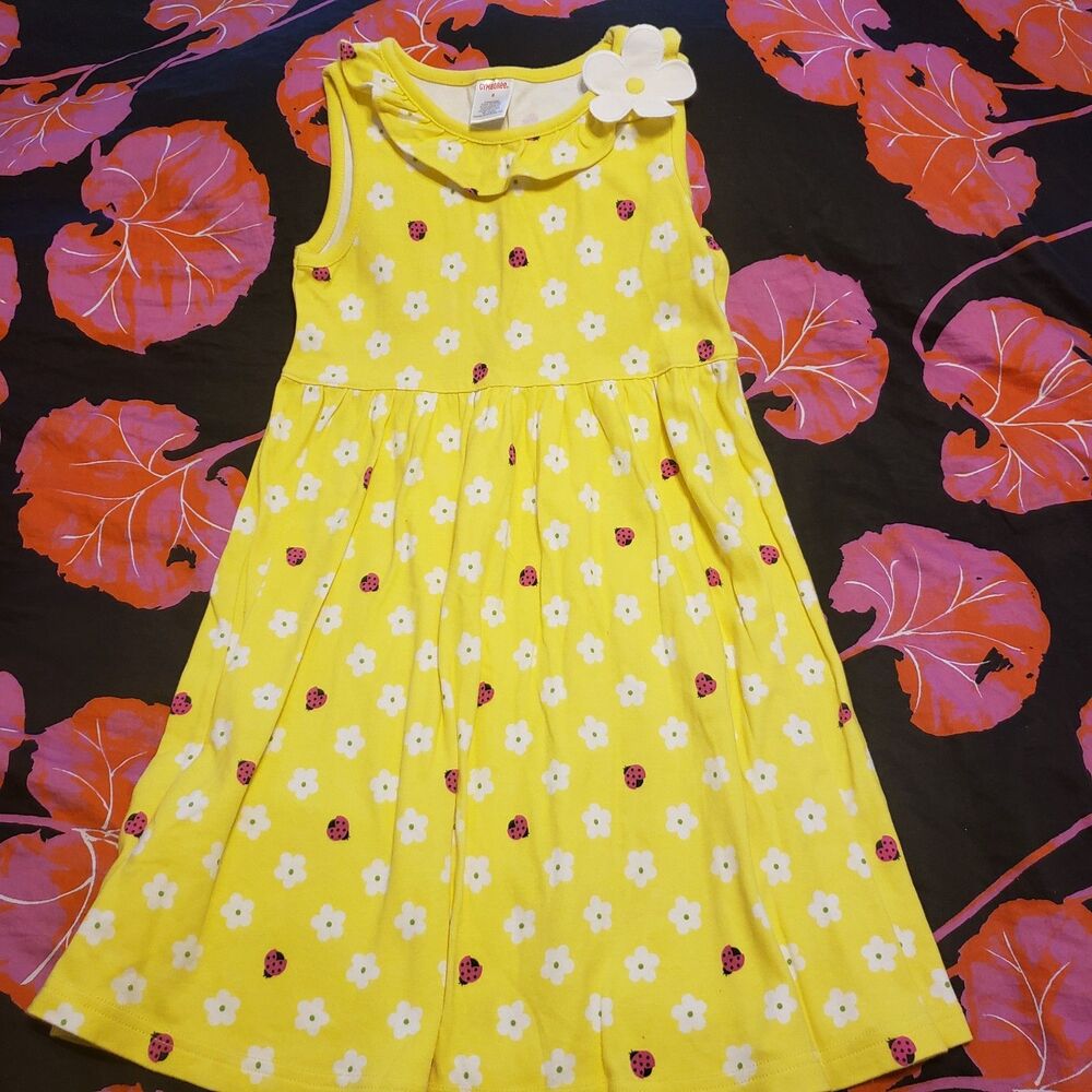 Gymboree Pretty Lady Ladybug Daisy Dress Sz. 8 Sunny Whimsy